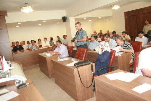 Akyazı Belediyesi Ağustos Ayı Meclis Toplantısı Birinci Bileşimi Yapıldı